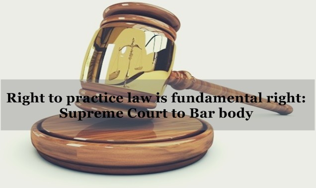 Right to practice law is fundamental right: Supreme Court to Bar body