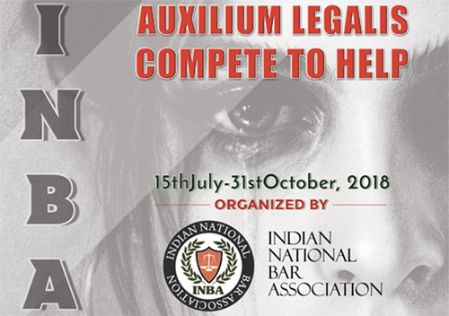 AUXILIUM LEGALIS - COMPETE TO HELP 15th July- 31st October,2018