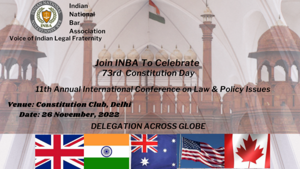 INBA 11th Annual International Conference titled “73rd Constitution Day” On 26 Nov 2022