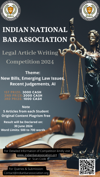 INBA’s Legal Article Writing Competition 2024